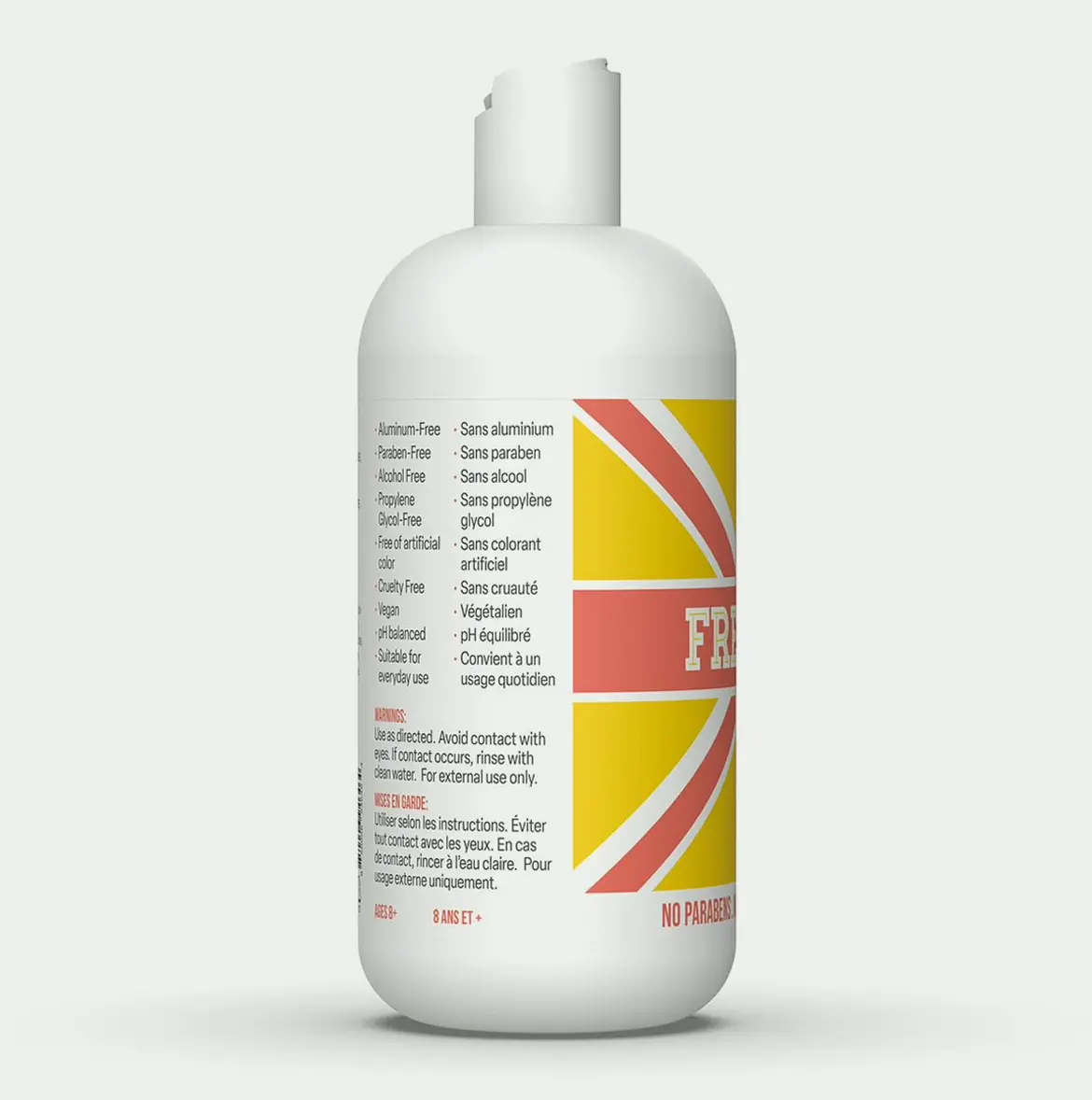 Pure Kidz Shower Wash for Kids & Teens - Soft Cleaner - Girls "Coral", 16.9 Fluid Ounces