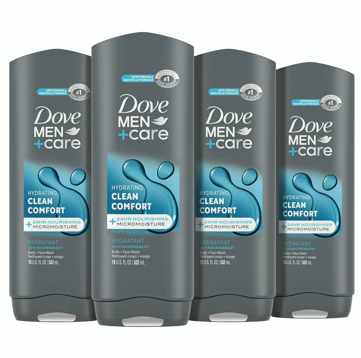 Dove Men+Care Face Cleanser Bundle 18 oz
