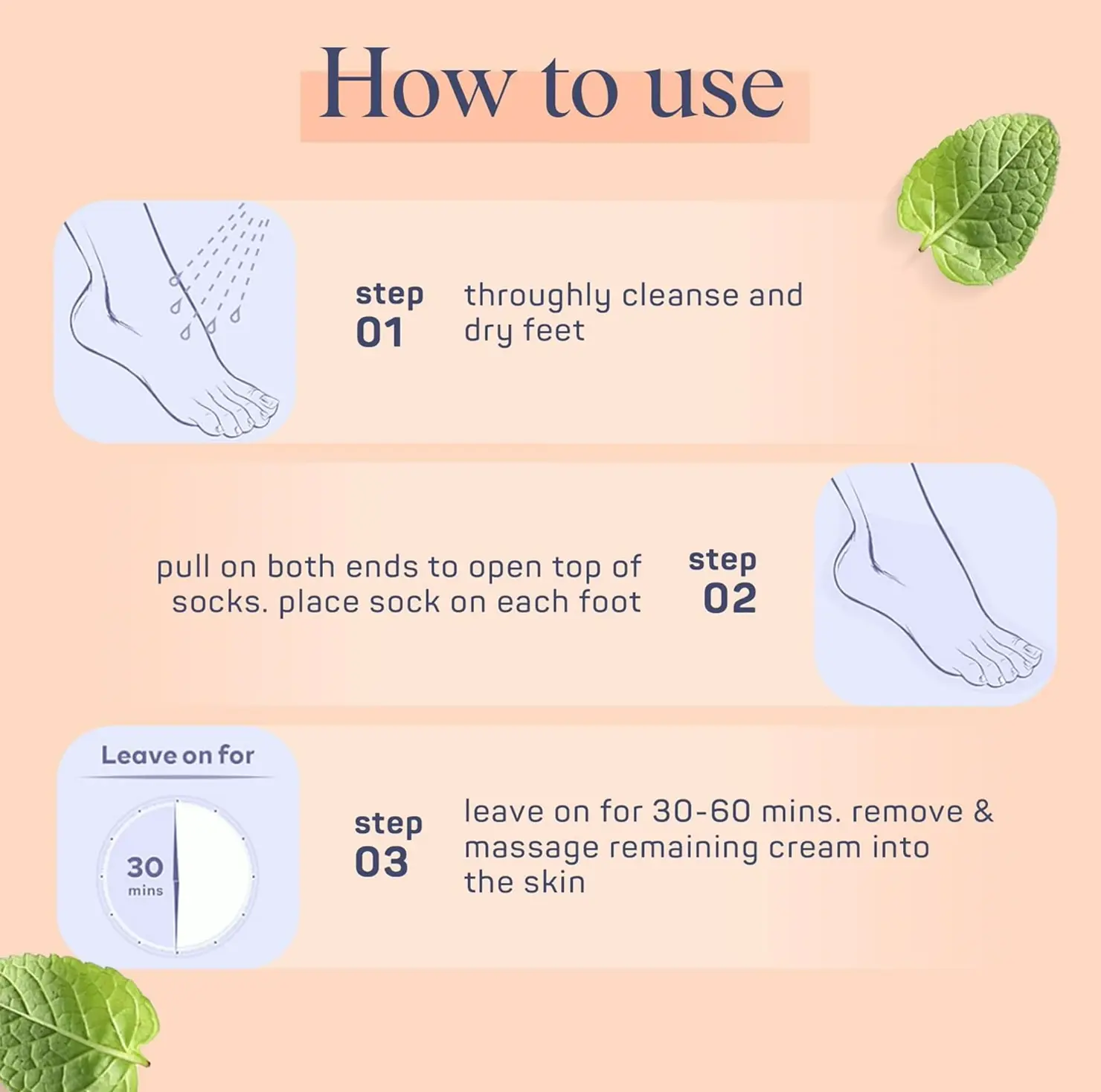SpaLife's Exfoliating Foot Masks (8-Pack)