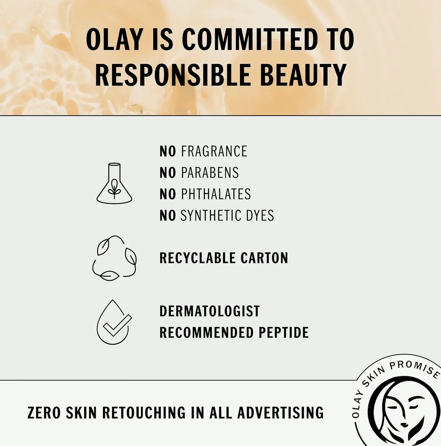 Olay Vit C + Peptide Eye Cream, No Scent, 0.5 oz