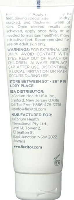 Flexitol Heel Balm 4 Ounce Pack (Pack of 2): Hydrating & Exfoliating