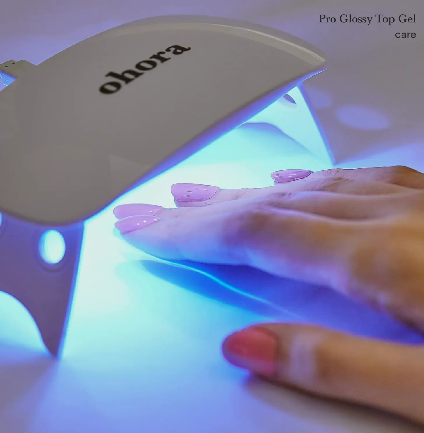 ohora Pro Shiny Top Gel - Super Gloss, Comfortable Curing
