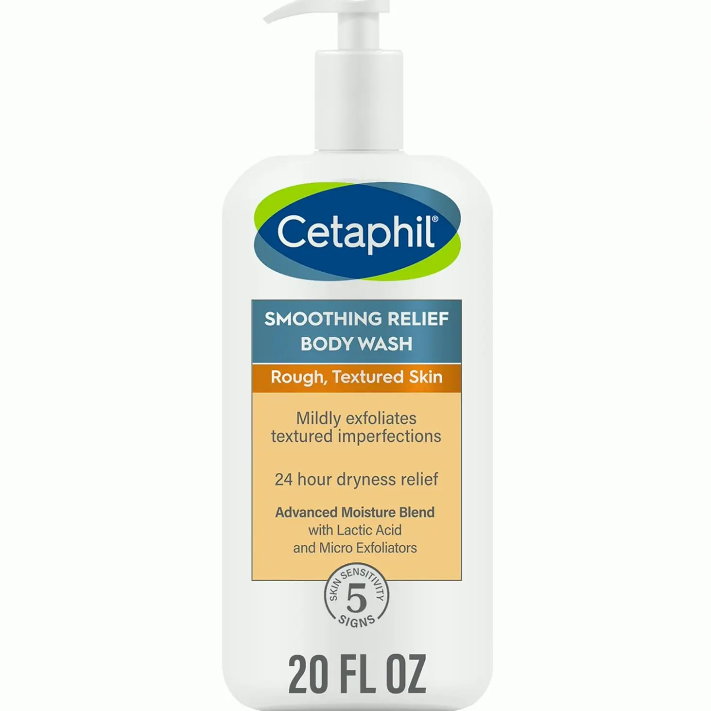 Cetaphil Relief Body Wash for Sensitive Skin, 20 oz