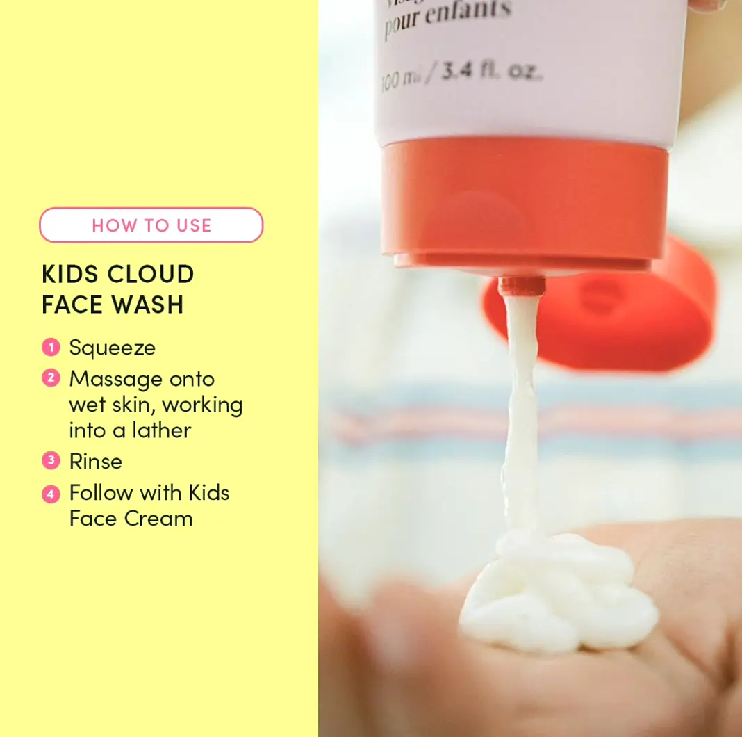 Evereden Kids Soft Face Wash, Tropical Sorbet, 3.4 oz