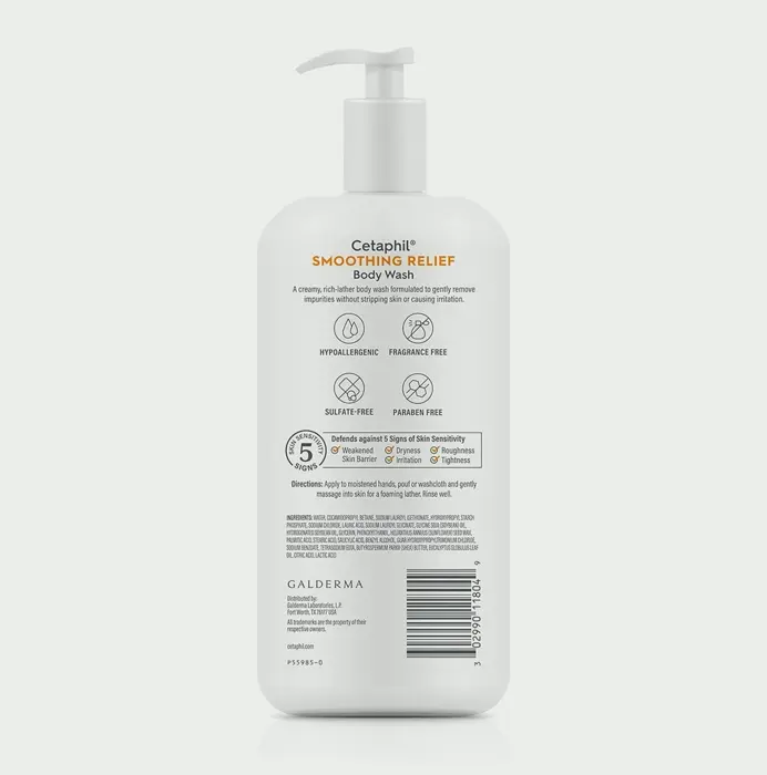 Cetaphil Relief Body Wash for Sensitive Skin, 20 oz