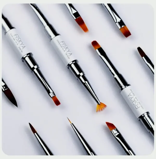 Nail Tools Set Dual-end Acrylic Brushes