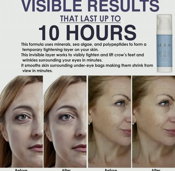 Quick Eye Lift Serum - Visible Results for Wrinkle Reduction
