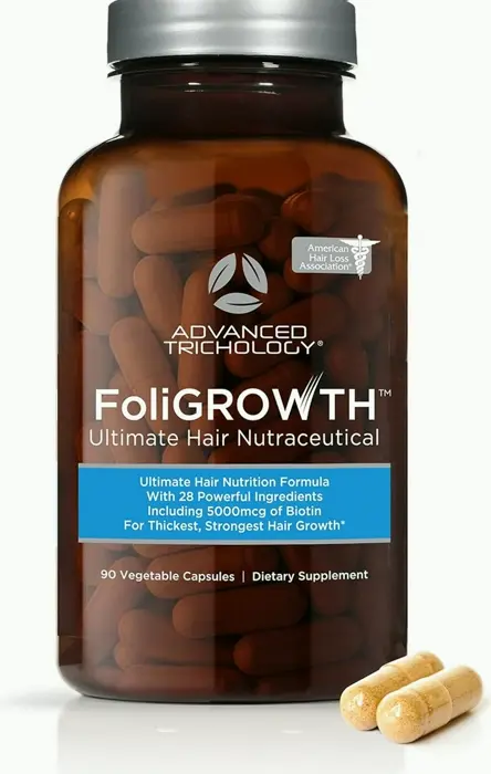 Premium Trichology FoliGROWTH Capsules for Fuller Locks