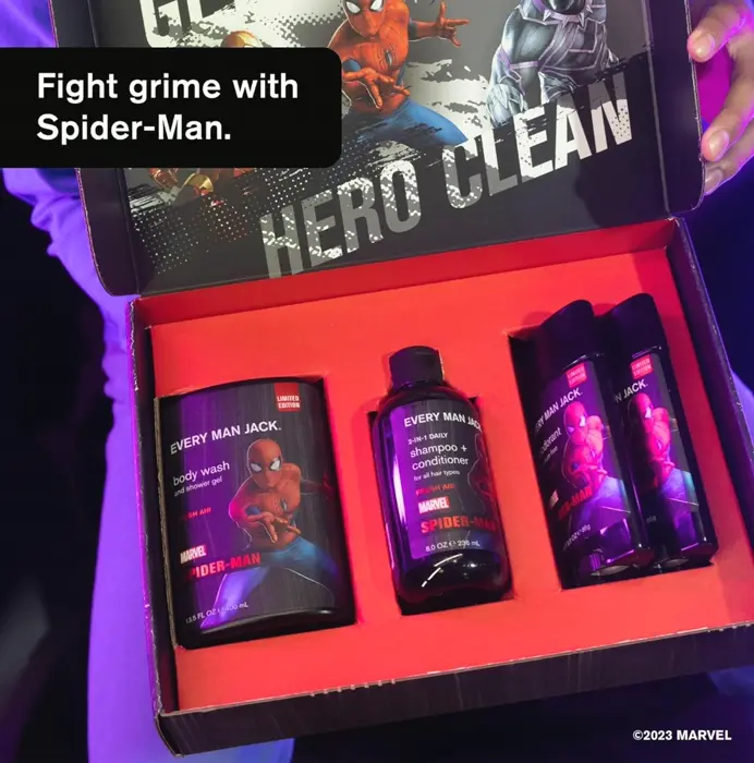 Heroic EMJ Body Set - Bath & Grooming Marvel-Lover Gift