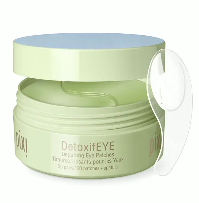 Pixi Hydrating Under-Eye Patches, Hyaluronic Acid, 24K Gold & Coffee, 30 Pairs