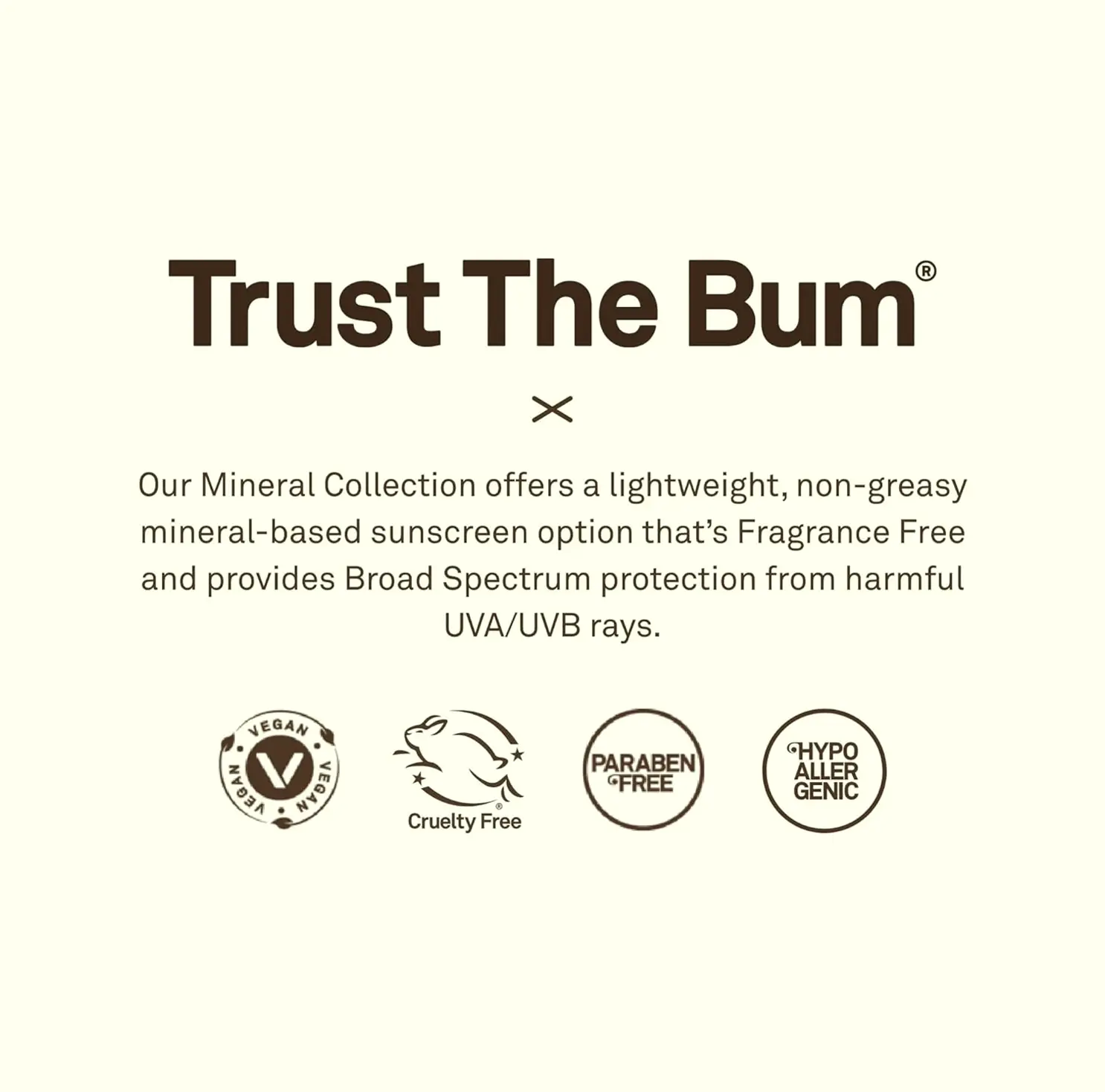 Natural SPF 50 Sunblock Cream | Plant-Based & Reef Safe | 3 oz