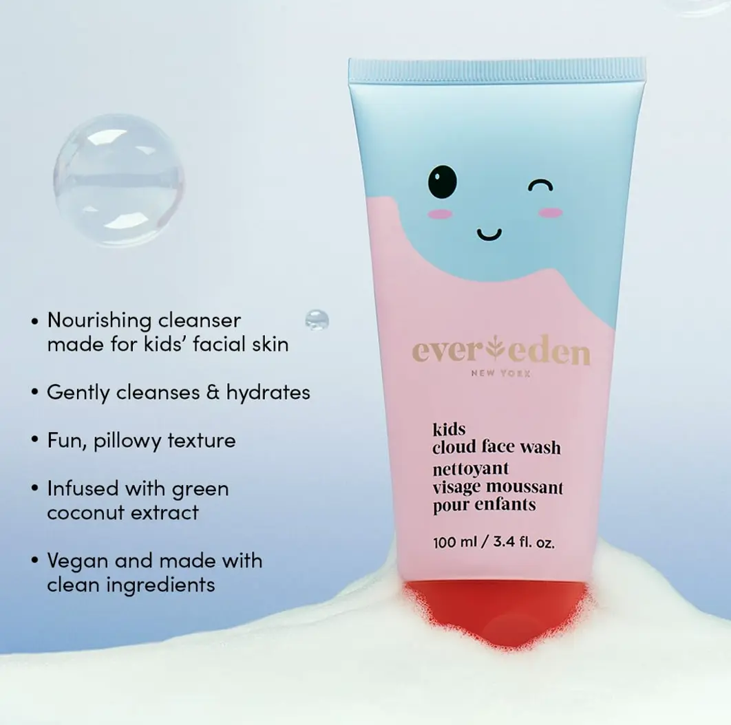 Evereden Kids Soft Face Wash, Tropical Sorbet, 3.4 oz