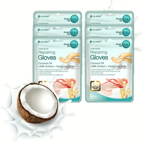 Restorative Hand Masks for Rough Hands - Set of 6