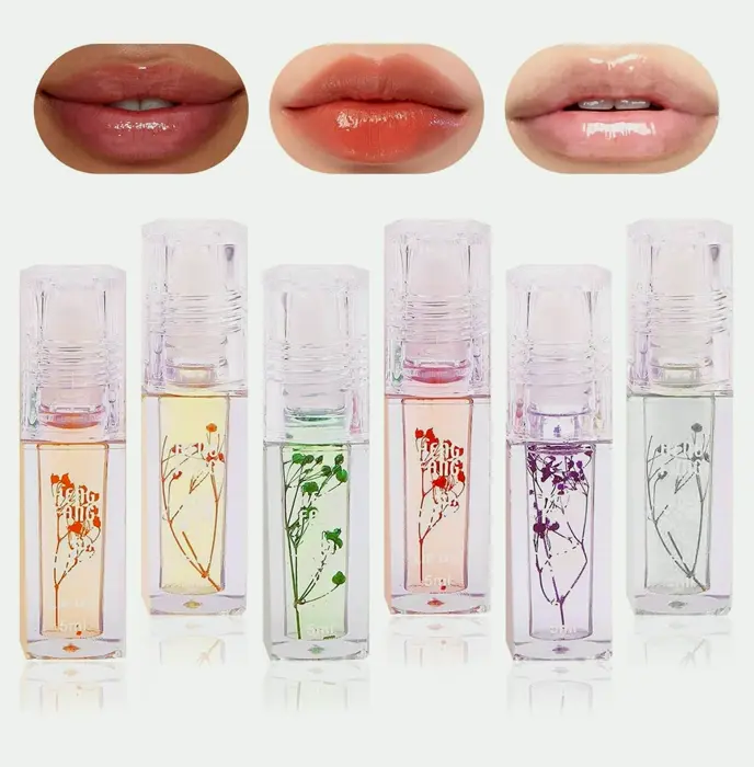 Six-Item Luscious Gloss Collection, Hydrating Clear Lip Shine Treatment