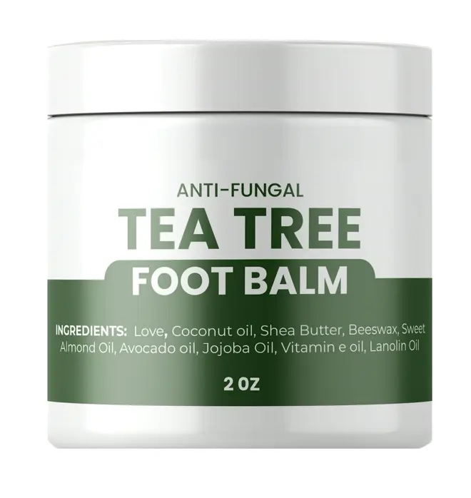 Handmade Tea Tree Salve - Foot Care, Nourish, Antibacterial - 2 oz
