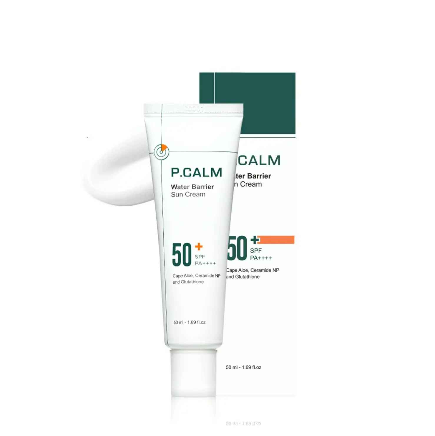 P.CALM Water Barrier Moisturizing Sunscreen, Matte Look, Sun Protection