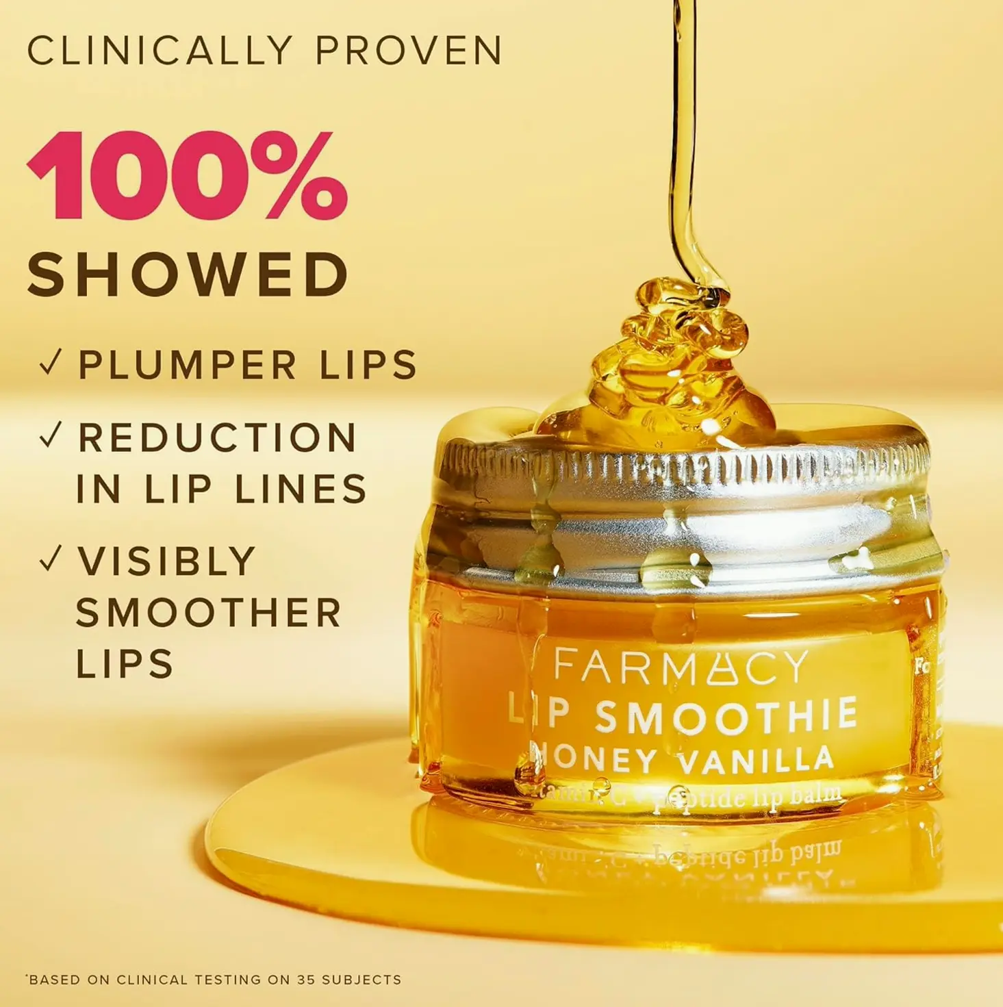 Natural Lip Balm with Peptides