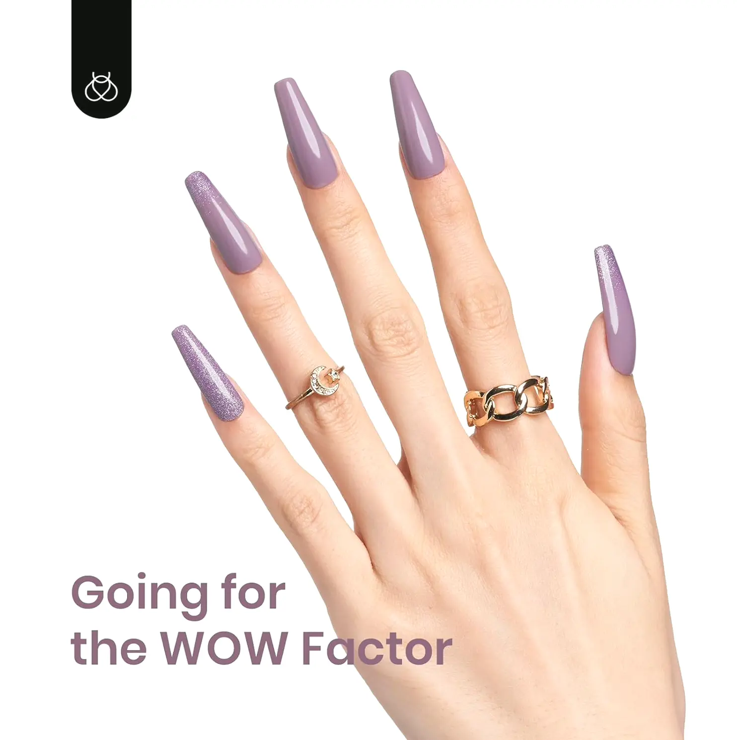 Gel Polish by Beetles Polish, 0.5Oz Purple Gel