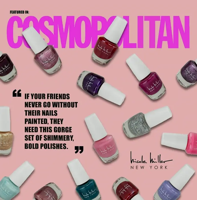 Nicole Miller Polish Set,14 Mini Colors
