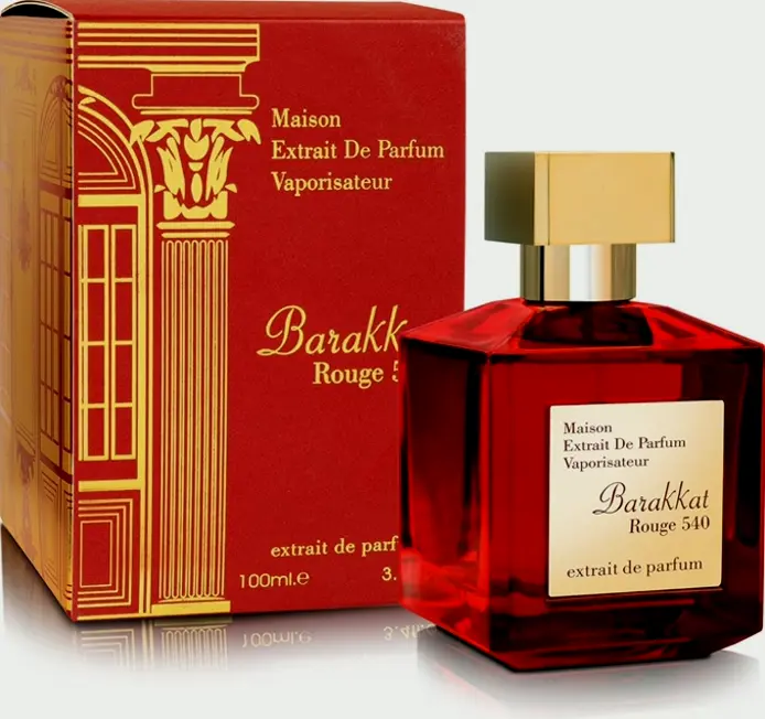 Fragrance World Baccarat Rouge 540 - Extract de Parfum 100ml (3.4 Fluid Oz)