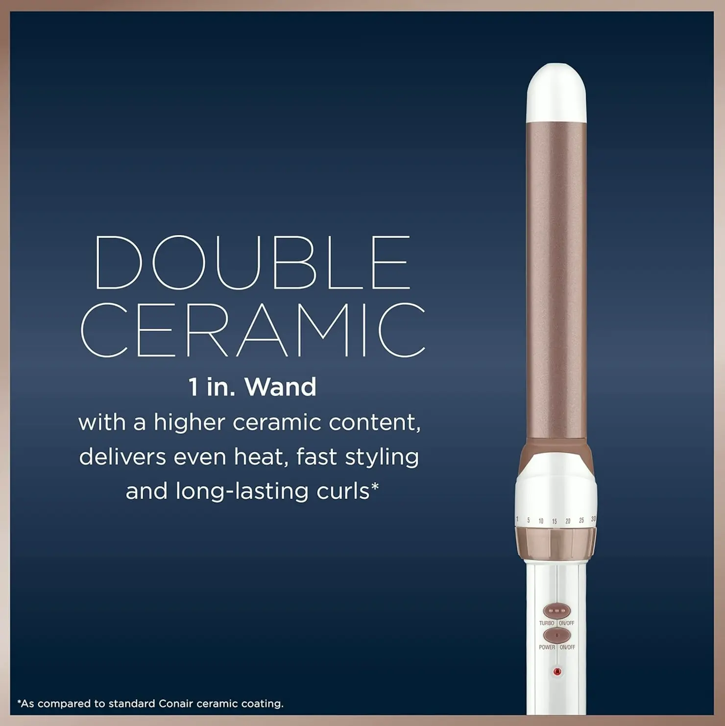 Conair's Ceramic 1" Curling Wand Creating Waves
