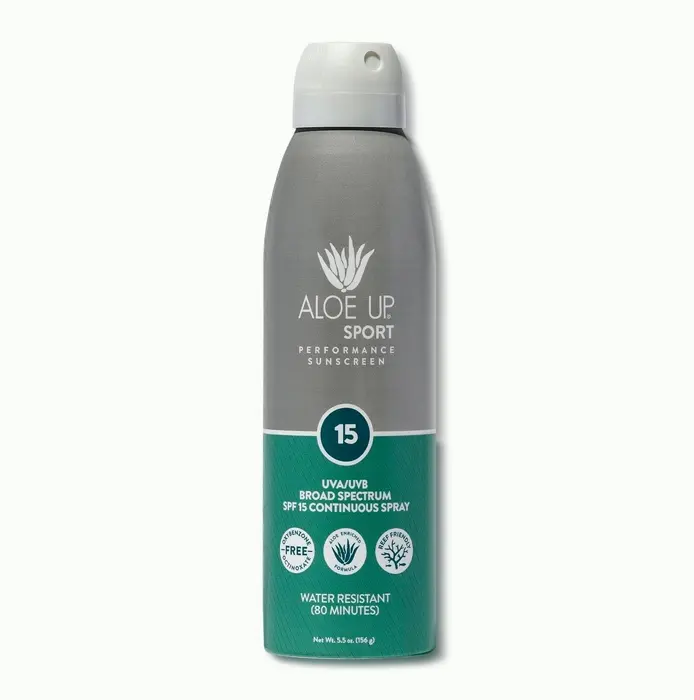 Continuous Aloe Spray Sun Protection 15+ - 6 Ounces