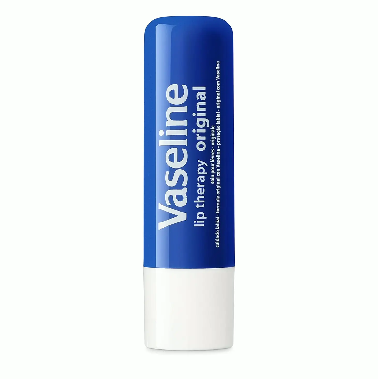 Vaseline Original Lip Therapy, Perfect Suitable for Dry Lips, 0.16 Oz (Set of 4)