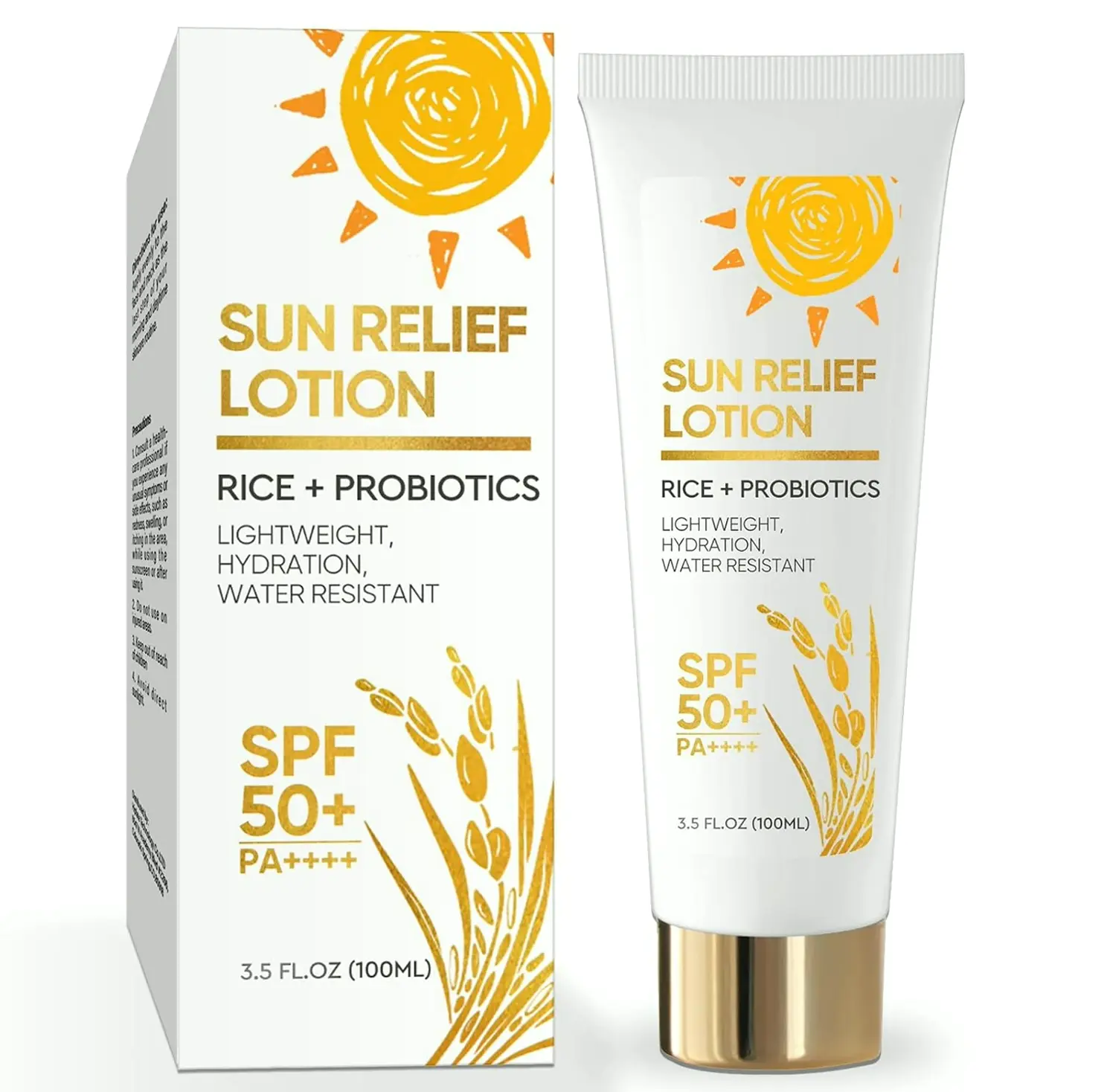 Rice Sunscreen SPF 50 for Facade & Physique