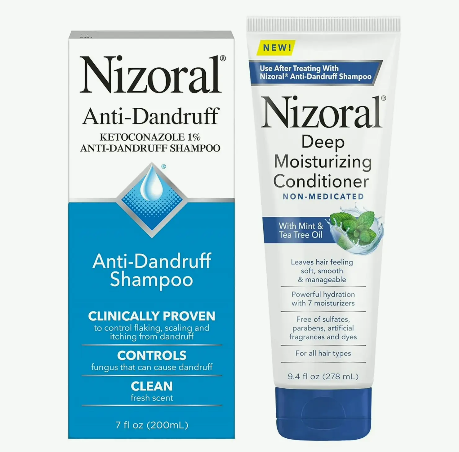 Anti-Dandruff Hair Cleanser & Hydrating Cream, Pack