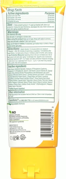 Hawaiian Sunscreen Lotion, Sun Protection Factor 30, Aloe Vera, 3 Oz