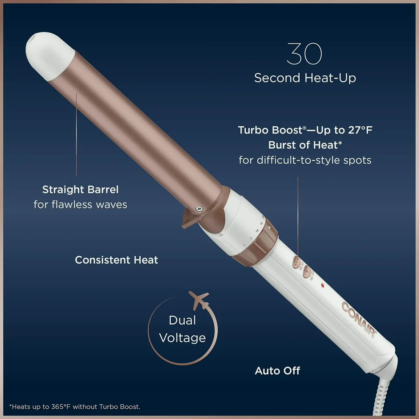 Conair's Ceramic 1" Curling Wand Creating Waves