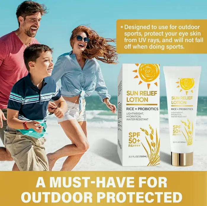 Rice Sunscreen SPF 50 for Facade & Physique