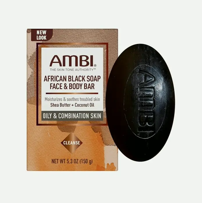 Ambi Black Soap All-in-One Bar, 5.3 Ounce