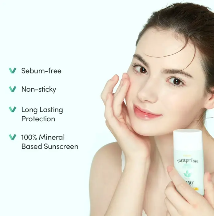 EDUDA Sunprise Mild Airy Conclusion Sun Milk SPF 50 / PA+ | Sebum-Free, Non-Greasy, Durable Guard, 100% Mineral Based Sunscreen | Korean Beauty
