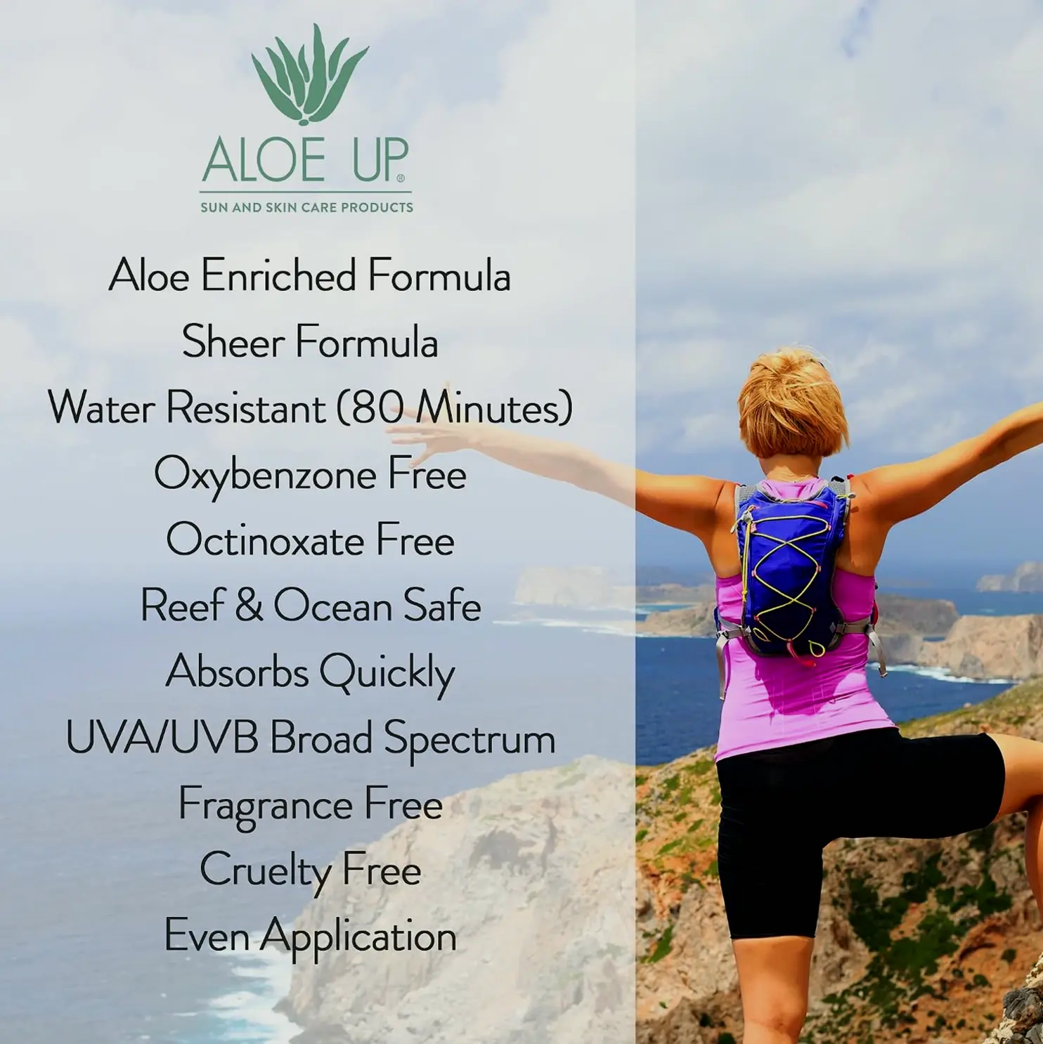 Continuous Aloe Spray Sun Protection 15+ - 6 Ounces