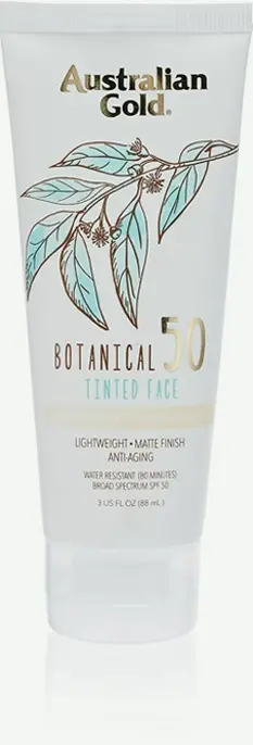 Aussie Gold Botanical SPF 50 Tint Facial Lotion, 3 oz