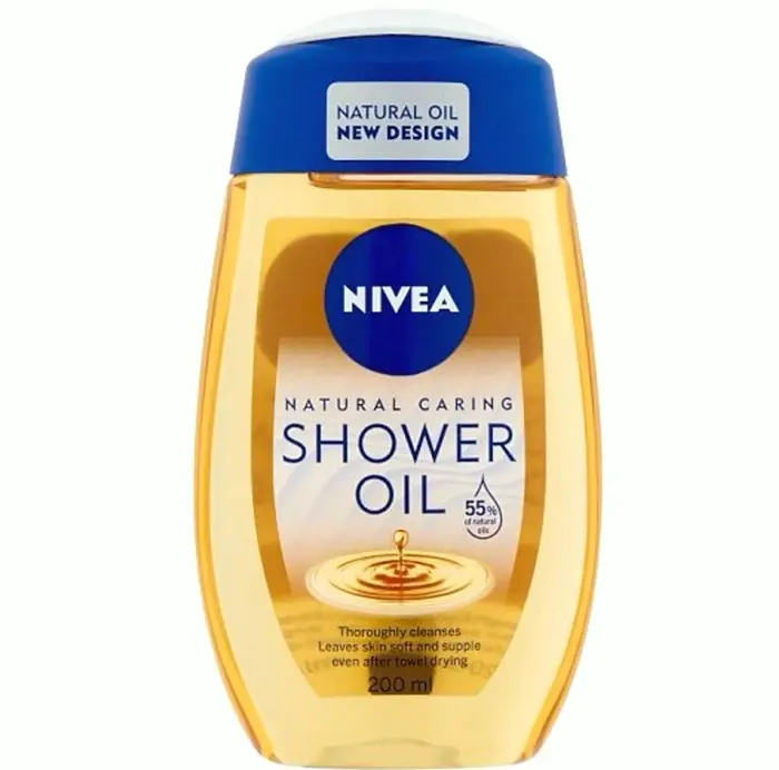 NIVEA Bath Oils Pure Caring 200 ml German-Made