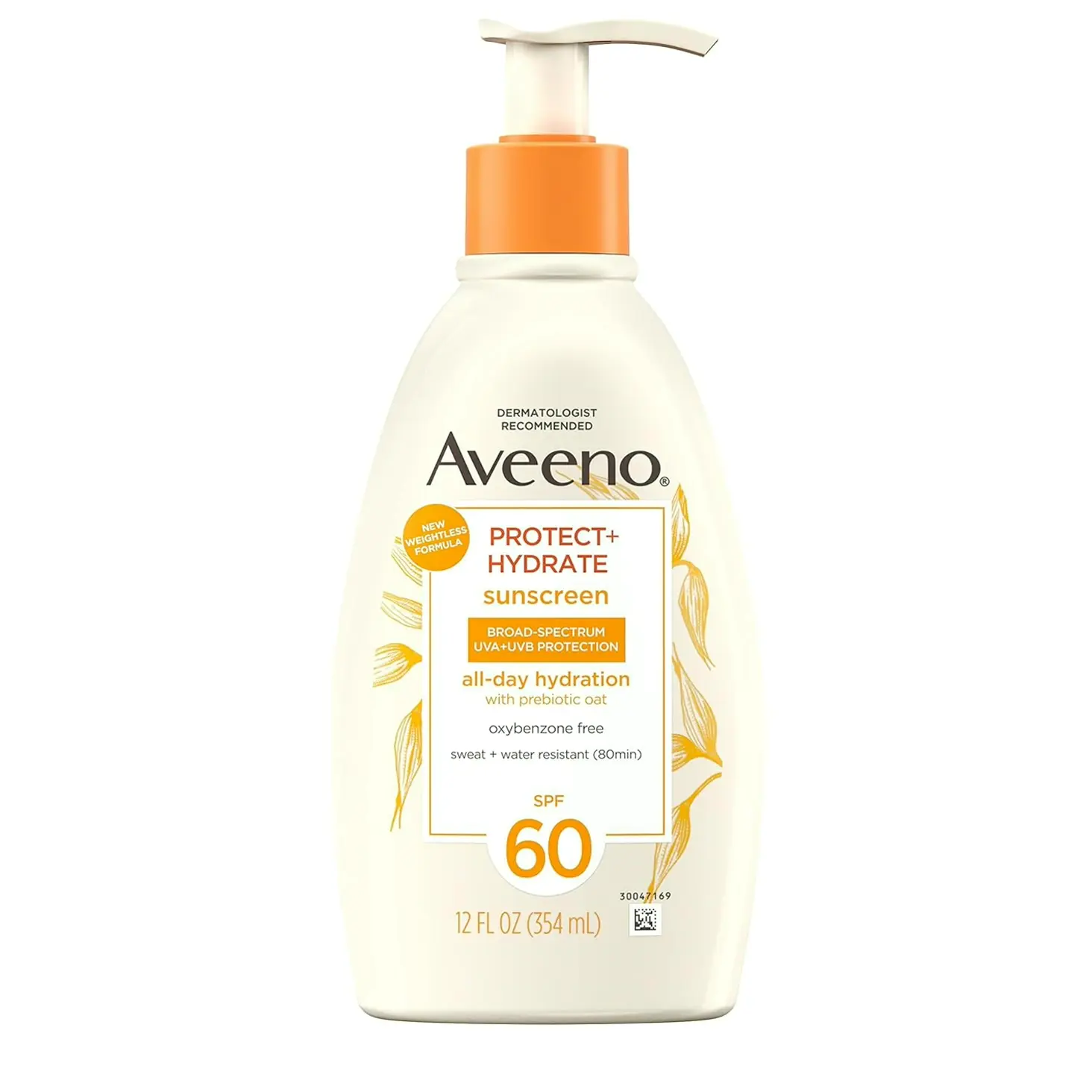 Aveeno Shield + Moisturize Skin Sunscreen Lotion SPF 60, 12 oz