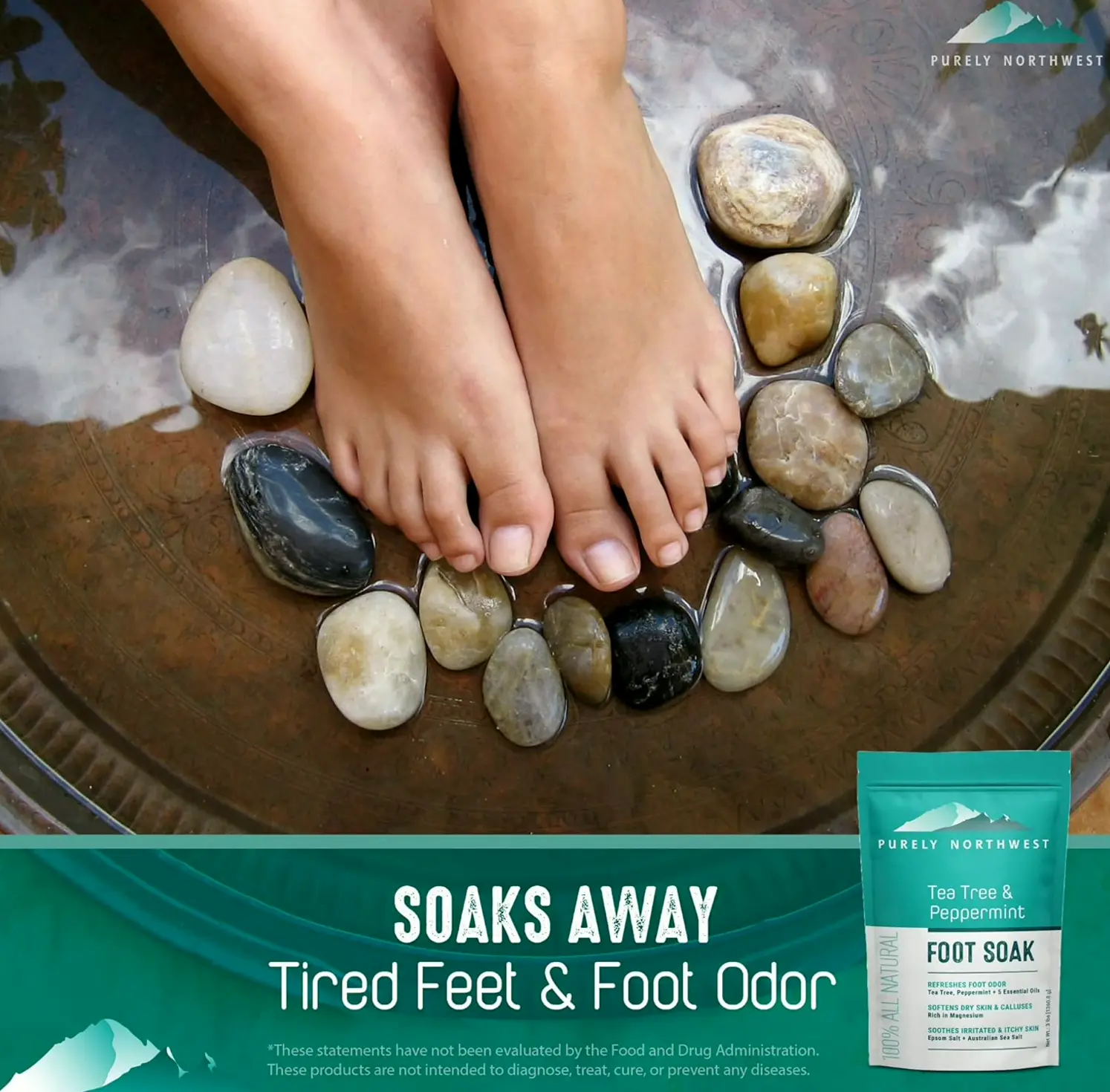 Tea Tree Bath with Epsom Salt - 16oz
