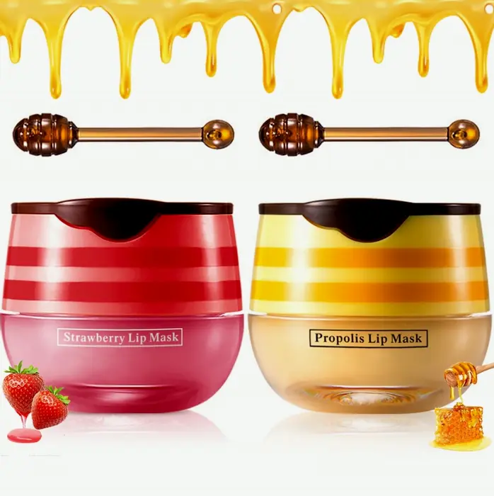 Two-Pack Berry & Nectar Lip Moisturizer, Moisturizing Mask