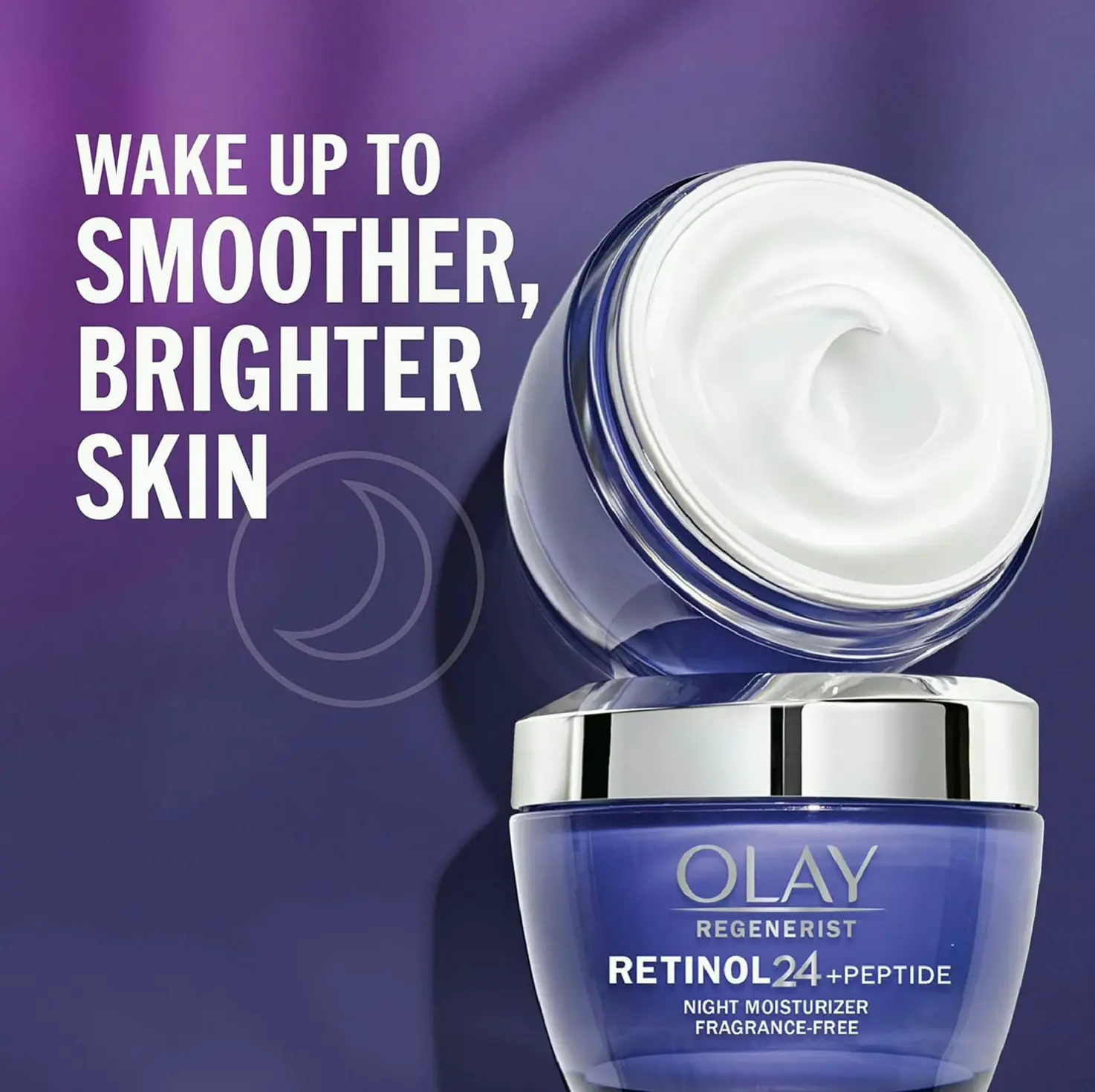 Olay Retinol Evening Face Cream with Vitamin B3 1.7oz.