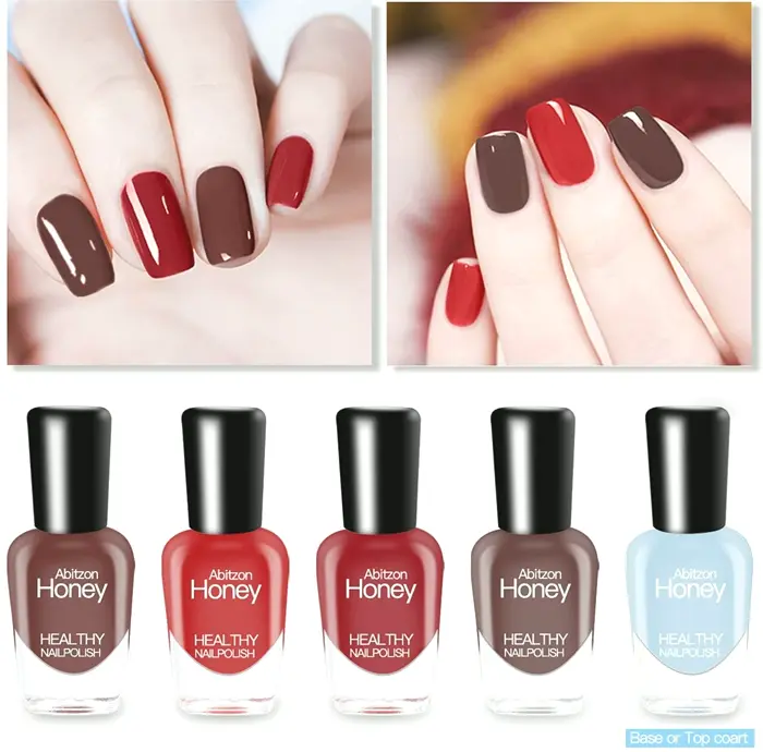 Latest Nail Polish Collection (Ten Pieces) - Non-Toxic, Quick Dry, Easy Peel