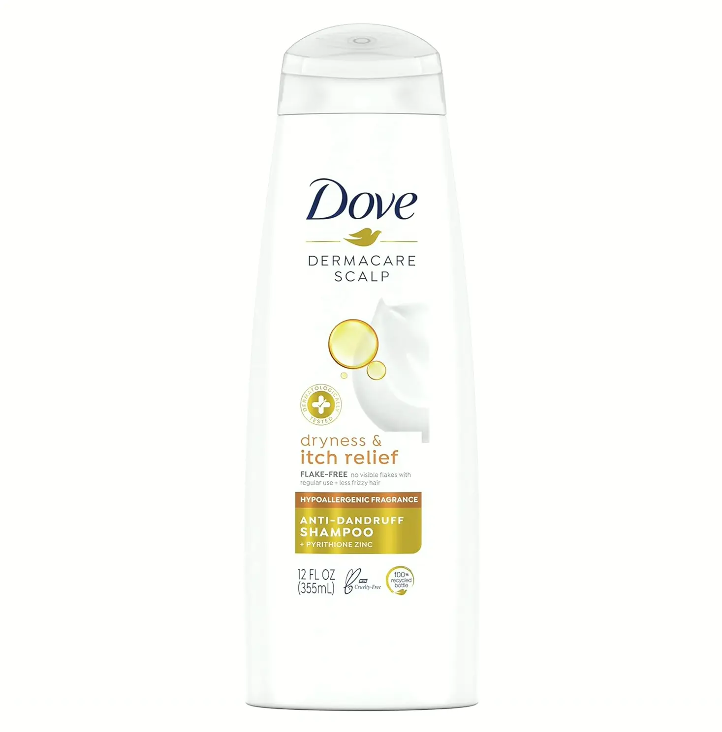 Dove Anti Dandruff Shampoo for Itchy Head