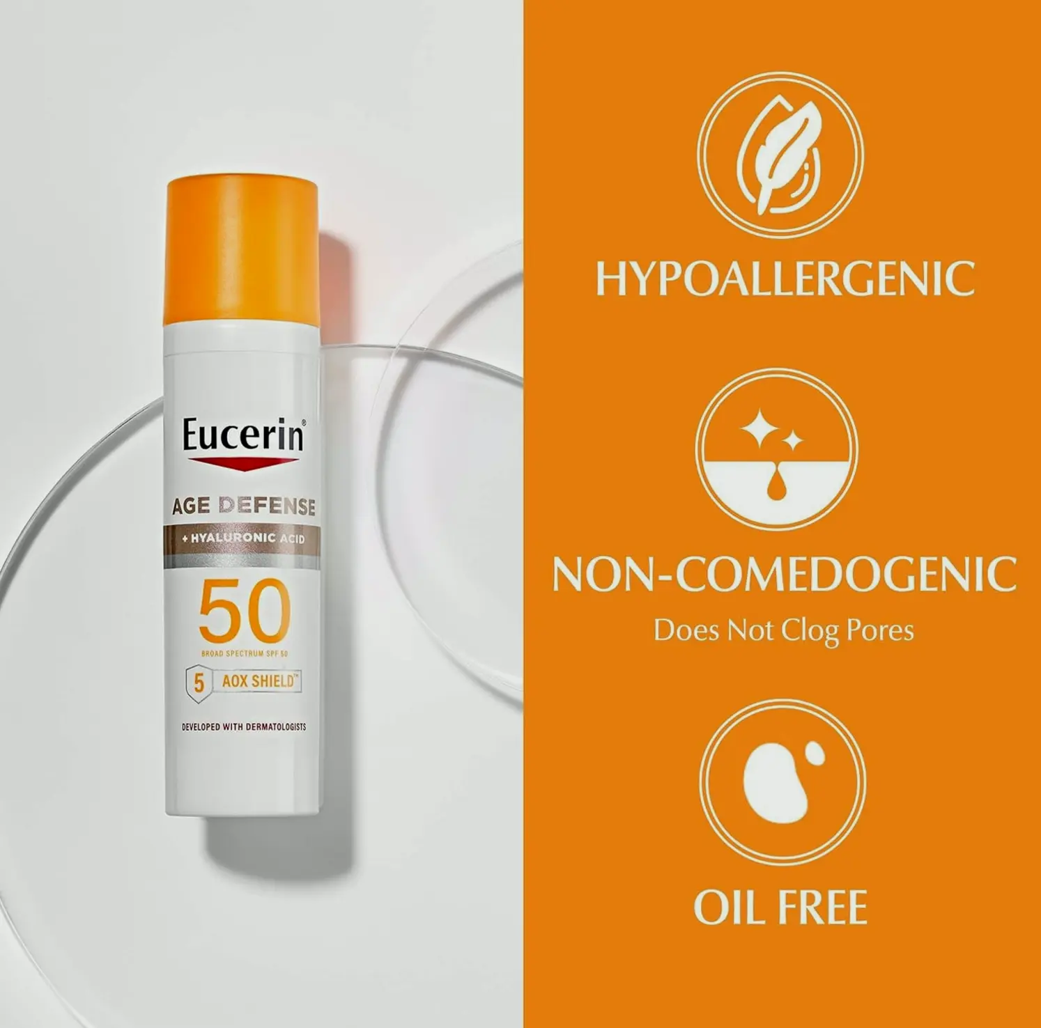 Euceris Solar Age Protection Sunscreen 50 Facial Lotion