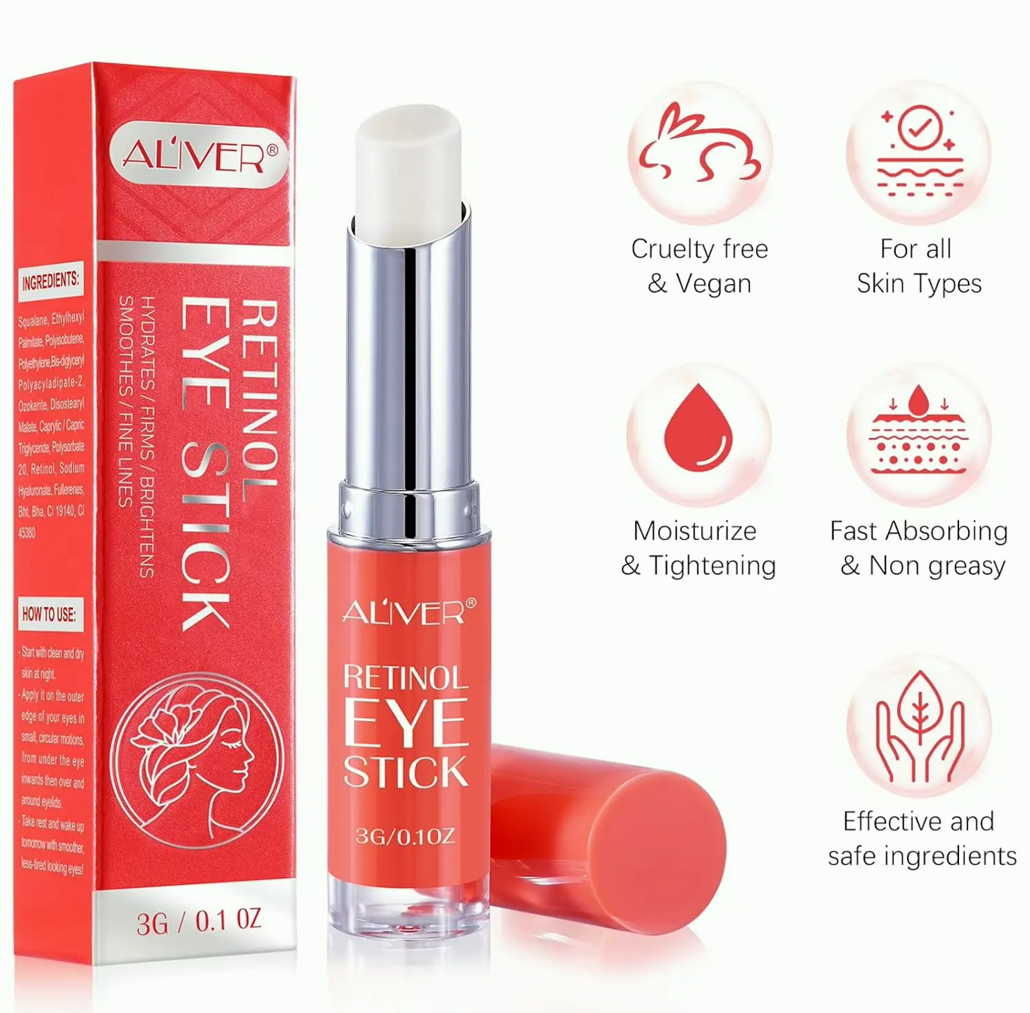 Anti-Aging Eye Cream for Puffiness, Wrinkles