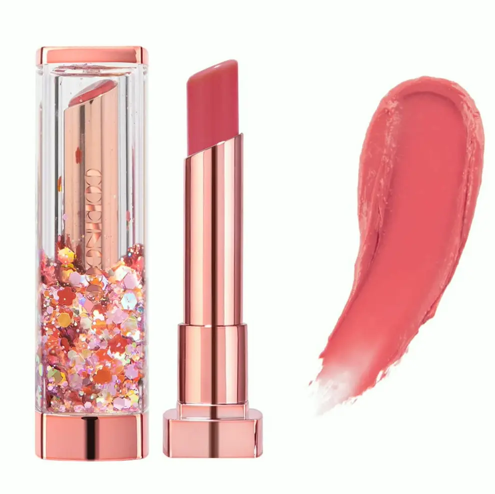 Sparkle Adorable Hue-Transforming Lip Cream Set #05 Rose Red