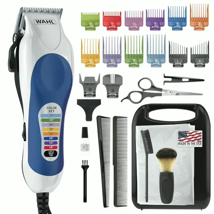 Wahl Color Full Haircut Kit with Colored Combs