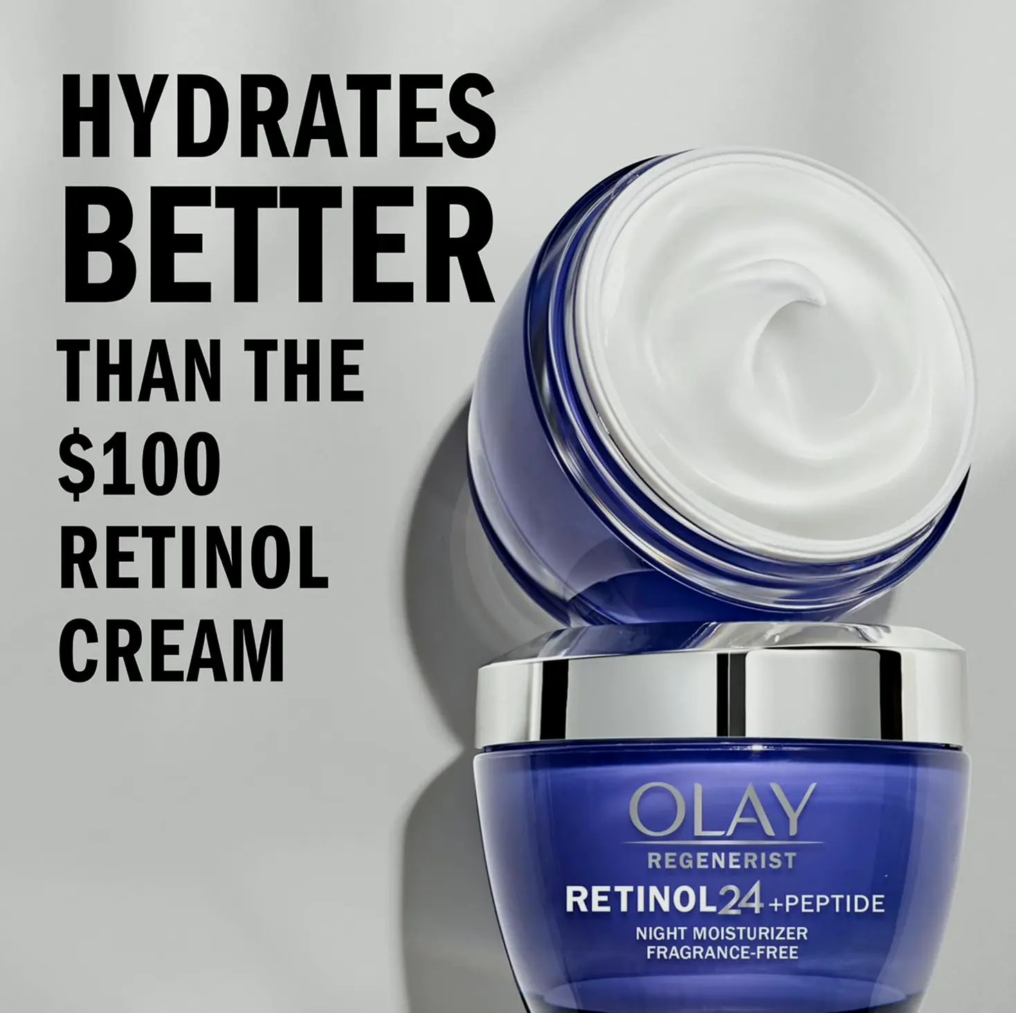 Olay Retinol Evening Face Cream with Vitamin B3 1.7oz.