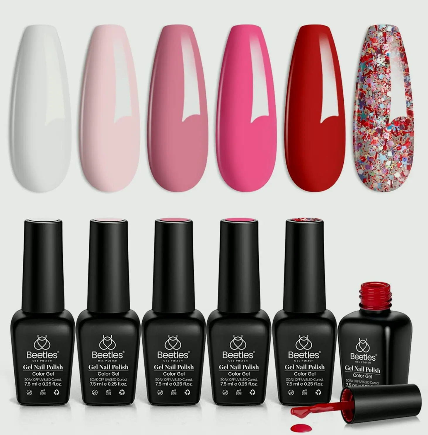 Nail Polish with Shades UV LED Gift Kit