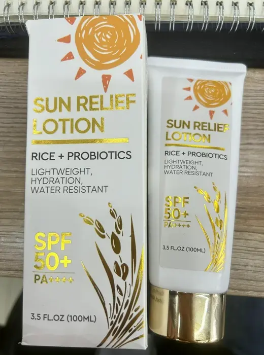 Rice Sunscreen SPF 50 for Facade & Physique